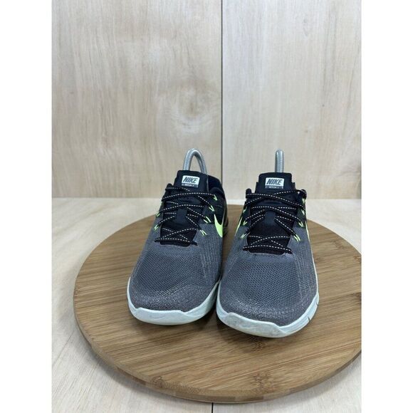 Nike Metcon 3 Black Ghost Green Athletic Cross Training Shoes Womens Size 5.5 - Picture 2 of 8